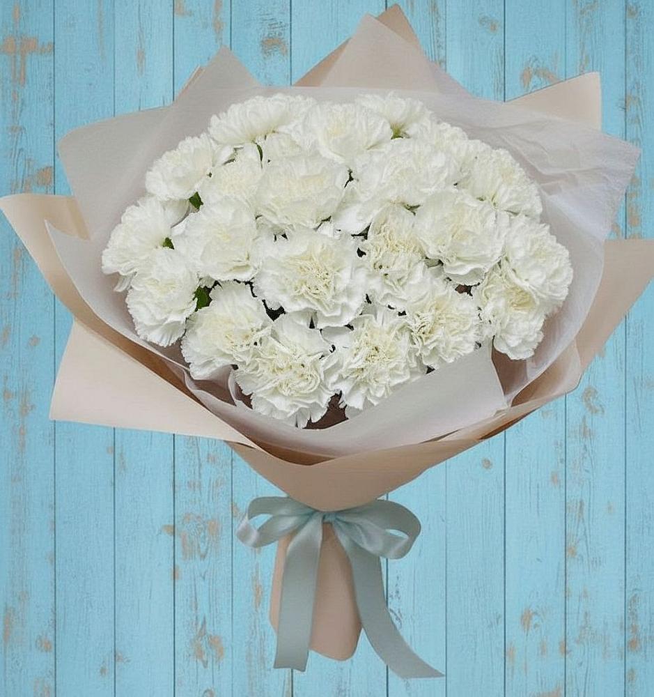 Букет цветов из: Гвоздики в Опочке