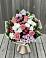 Букет цветов из: Альстромерии, Гвоздики, Розы и Хризантемы в Опочке