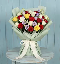 Букет цветов из:  Розы #REPLACE_PRED# Опочке