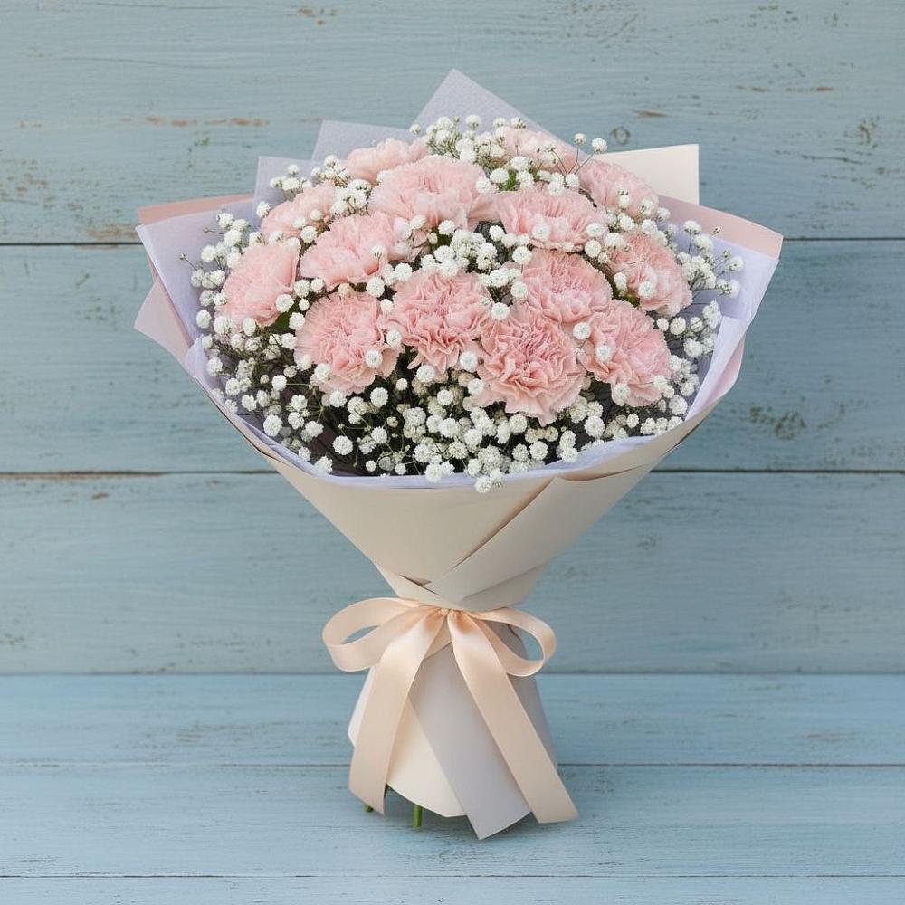 Букет цветов из: Гвоздики в Опочке