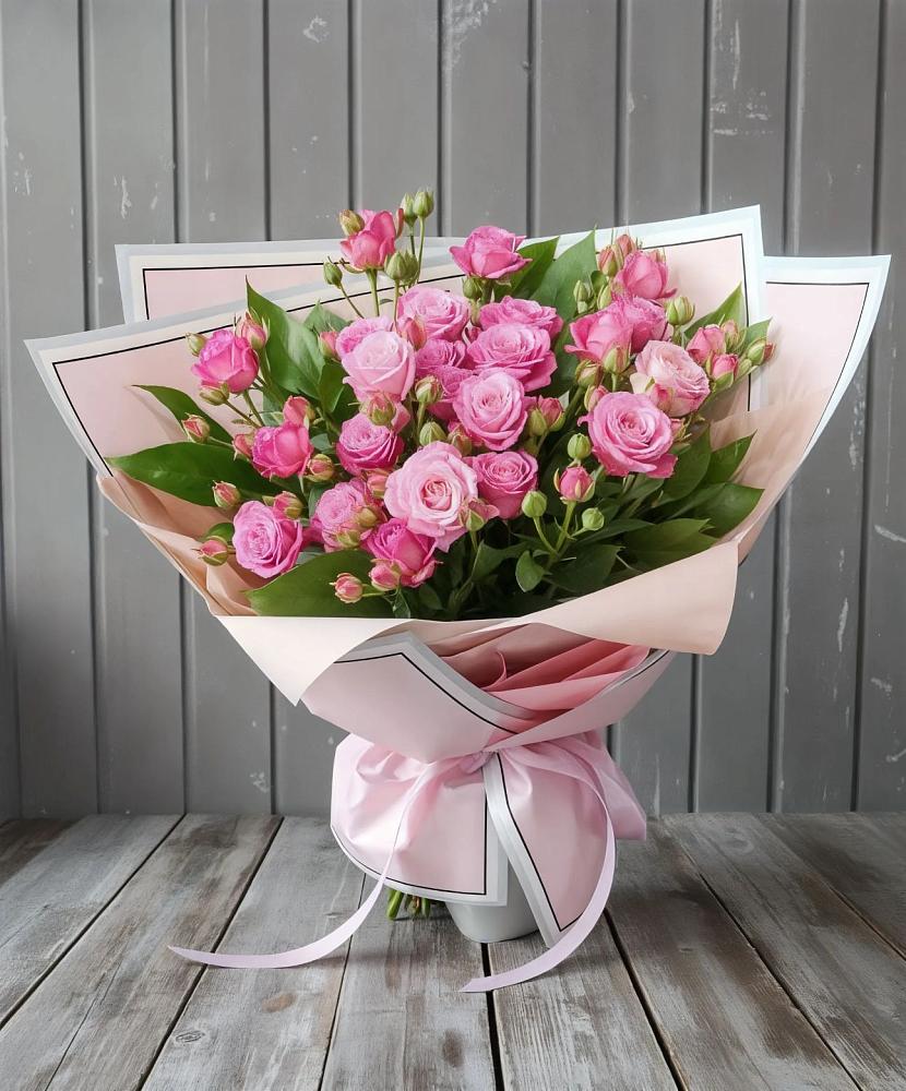 Букет Розовый кустик в Опочке