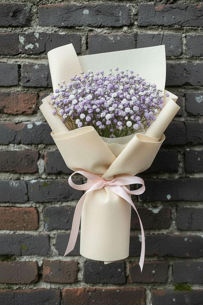 Букет цветов из: Гипсофила в Опочке