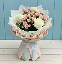 Букет цветов из:  Розы в Опочке