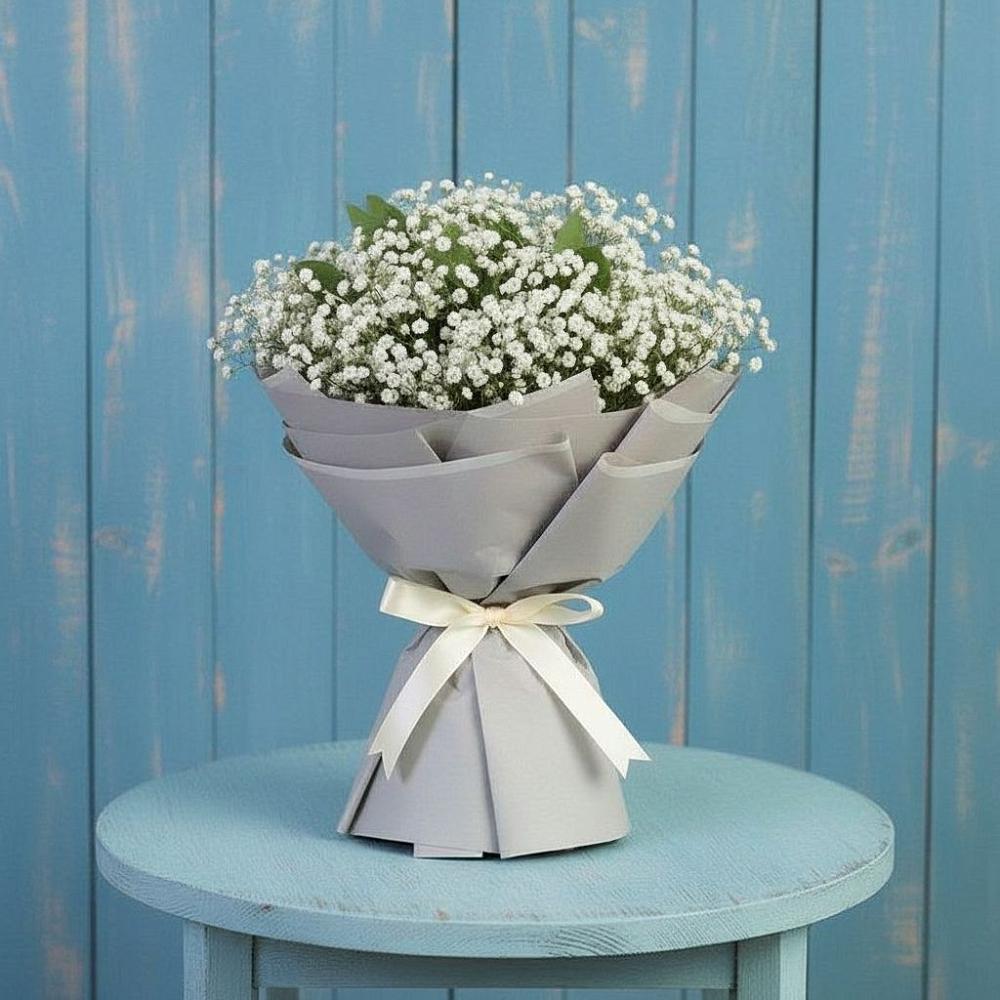 Букет цветов из: Гипсофила в Опочке