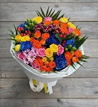 Букет цветов из:  Розы и Хризантемы в Опочке