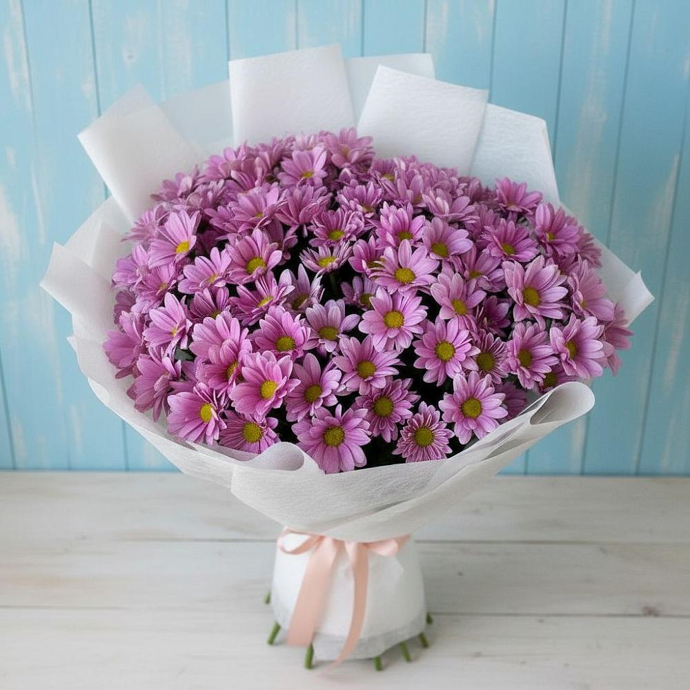 Букет цветов из: Хризантемы в Опочке